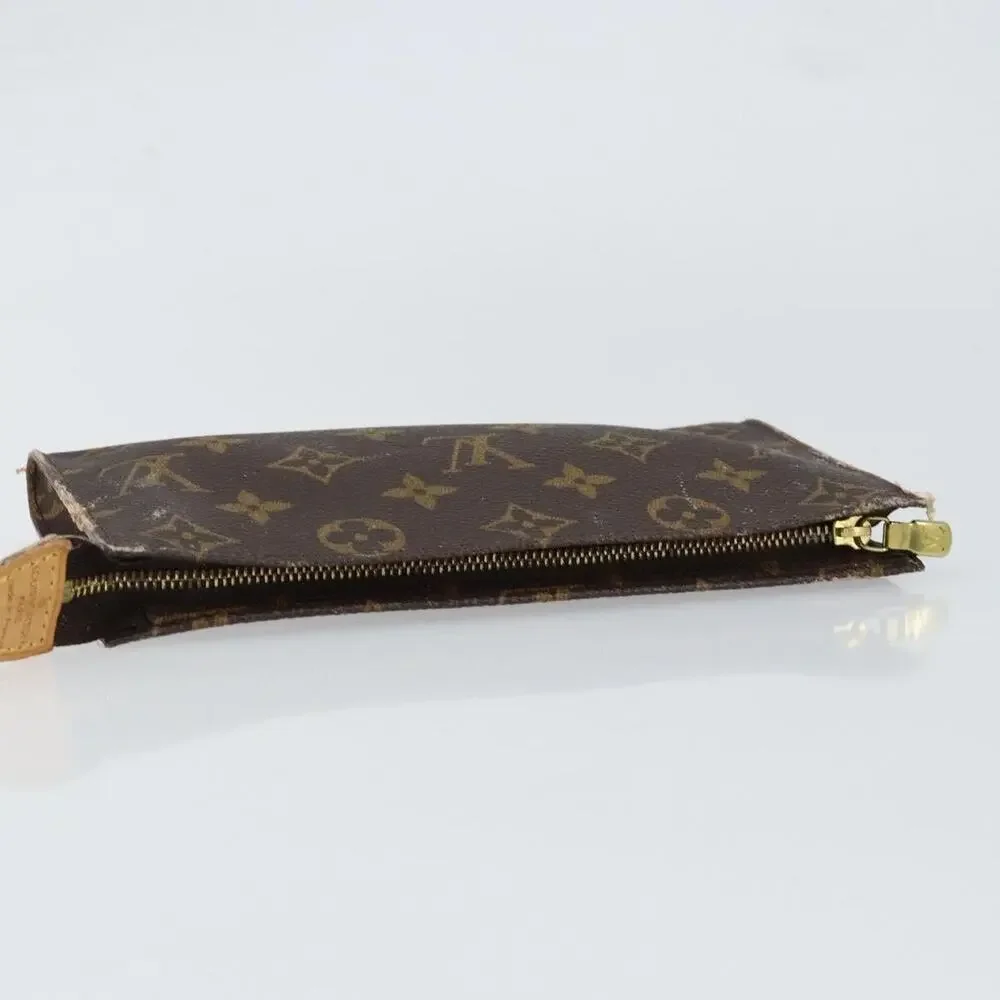 Louis Vuitton Monogram Bucket GM Accessory Pouch Brown